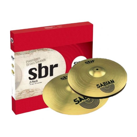 Paquete de platillos SBR 5002 Sabian 14 18 Audio Music