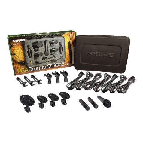Microfono Shure Para Bateria Kit 7 Piezas Audio Music