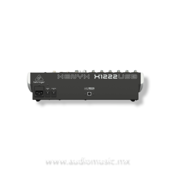 Mezcladora XENYX X1222 USB Behringer 12 canales Audio Music