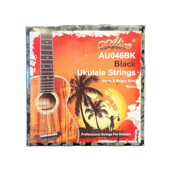 Cuerdas Au046BK Alice Ukulele Audio Music México