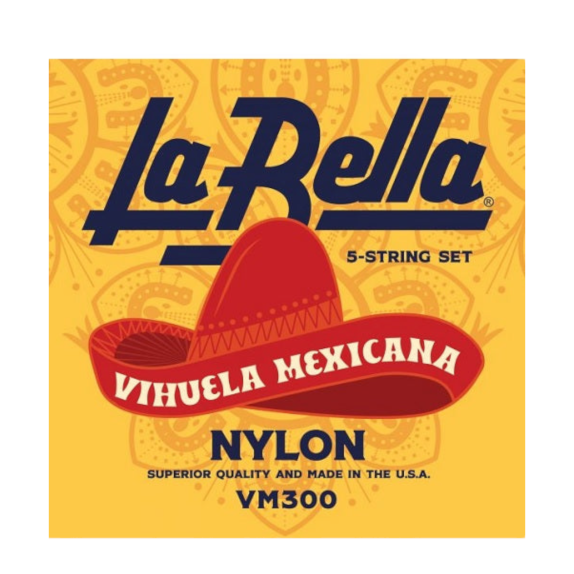 Cuerdas de Vihuela Mexicana La Bella VM300 Audio Music