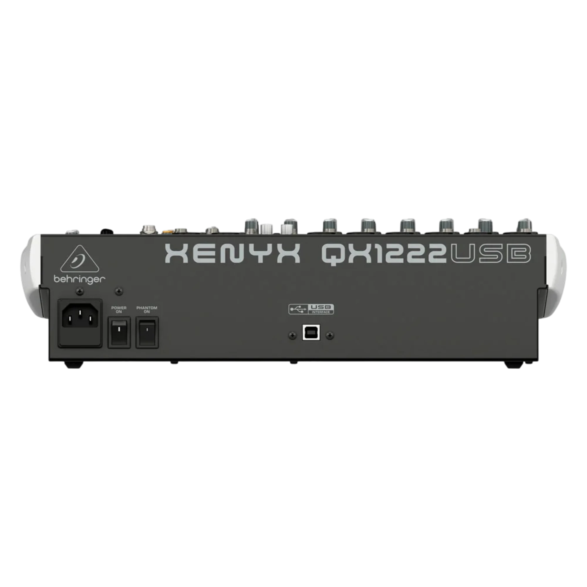 PARTE DE ATRAS MEZCLADORA QX1222USB BEHRINGER