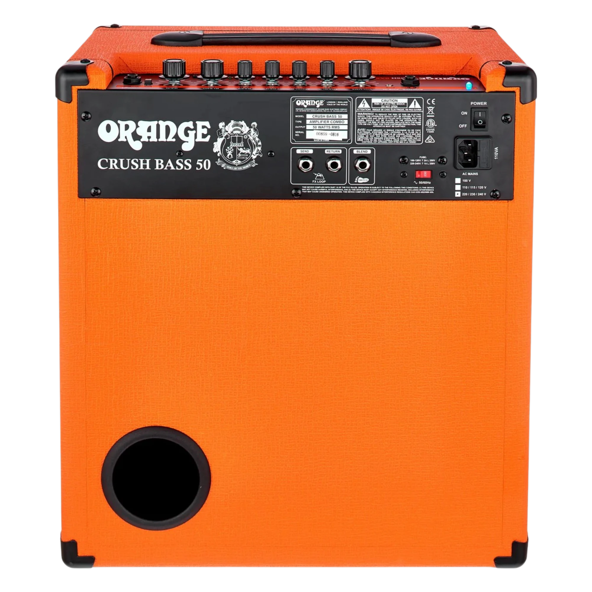 Amplificador Orange CR50BXT para Bajo Eléctrico 50W 1x12" - Imagen 2