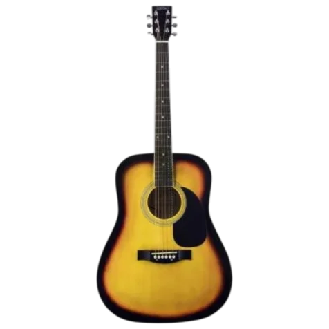 guitarra texana campero sombreada