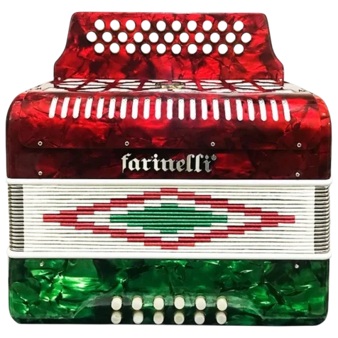 acordeon farinelli 3012fab fa bandera frontal
