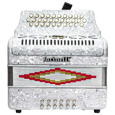 acordeon farinelli 3012faw fa blanco frontal